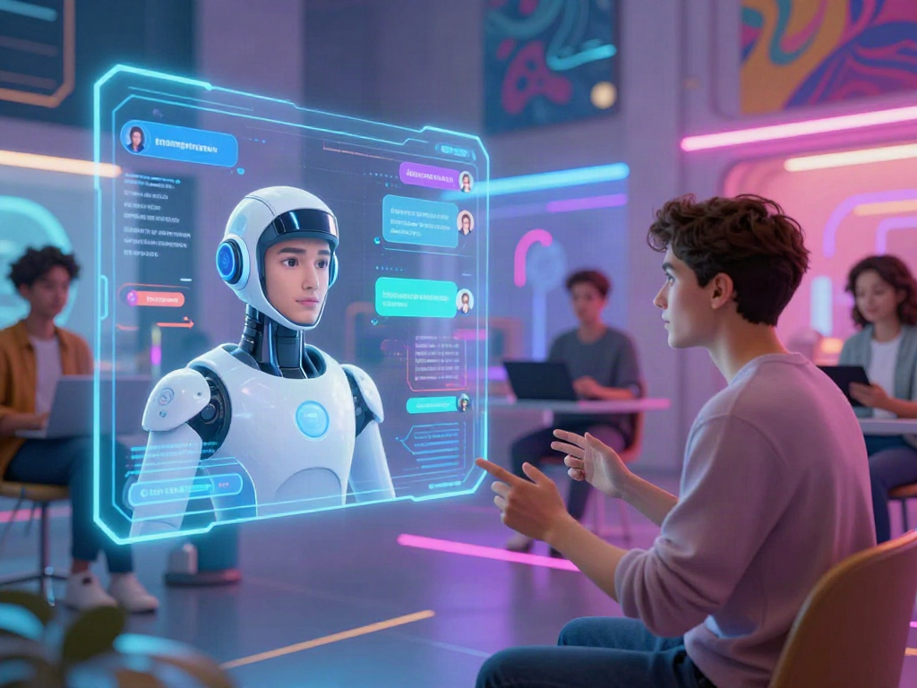 Engaging ai porn chat interaction showcasing vibrant AI-driven conversation in an immersive digital environment.