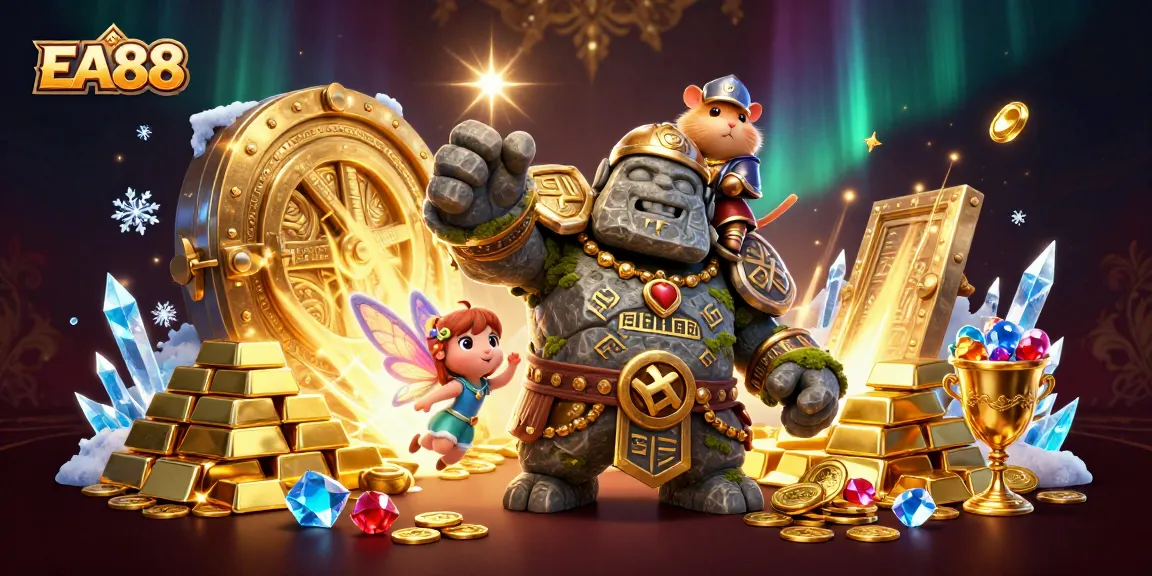 EA88 offers an immersive gambling experience with thrilling 3D casino characters and magical elements.