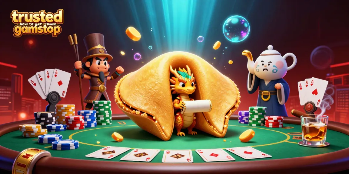 Explore trusted how to get around gamstop with dynamic gambling elements in a colorful 3D scene.