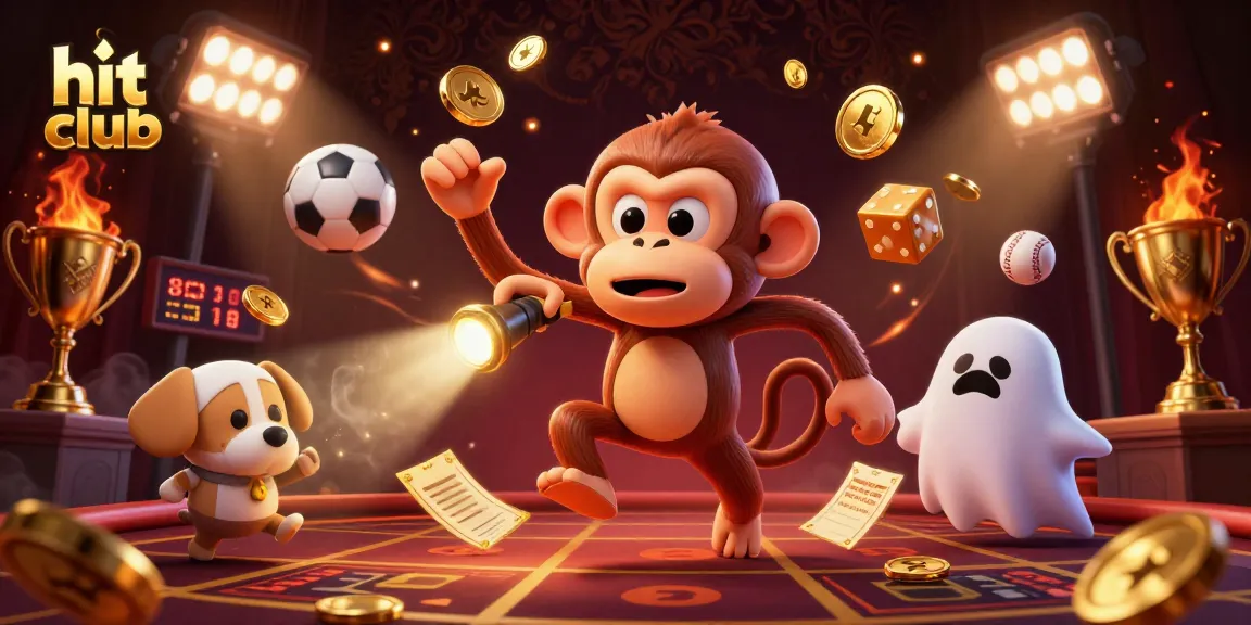 Engage with the hit club atmosphere featuring playful ghosts and sports elements in this vibrant casino scene.
